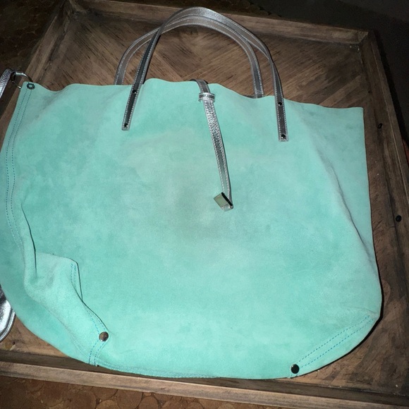 Tiffany & Co. Aqua and Silver Tote Bag Set - Picture 10 of 16